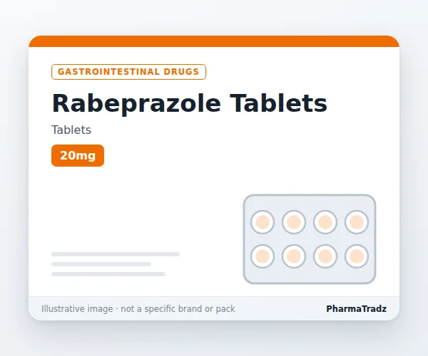 Rabeprazole Tablets Tablets manufacturers & suppliers