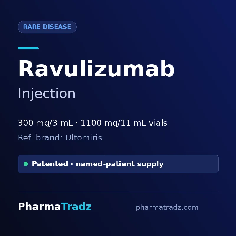 Ravulizumab Injection bulk supplier for pharma manufacturers