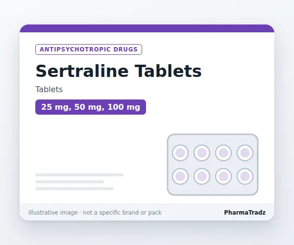Sertraline Tablets Tablets manufacturers & suppliers