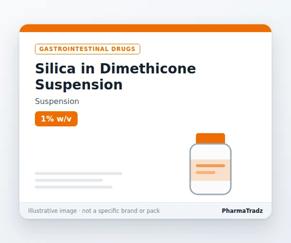 Silica in Dimethicone Suspension Suspension manufacturers & suppliers