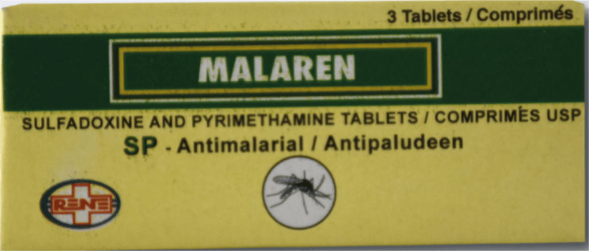 Sulfadoxine + Pyrimethamine (SP) – tablets