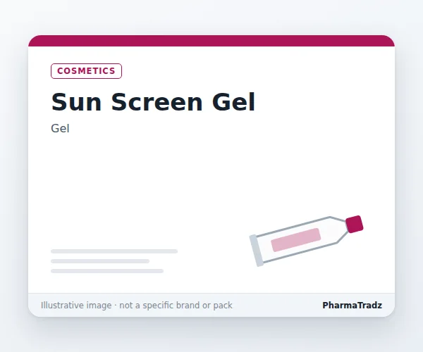 Sun Screen Gel manufacturers & suppliers