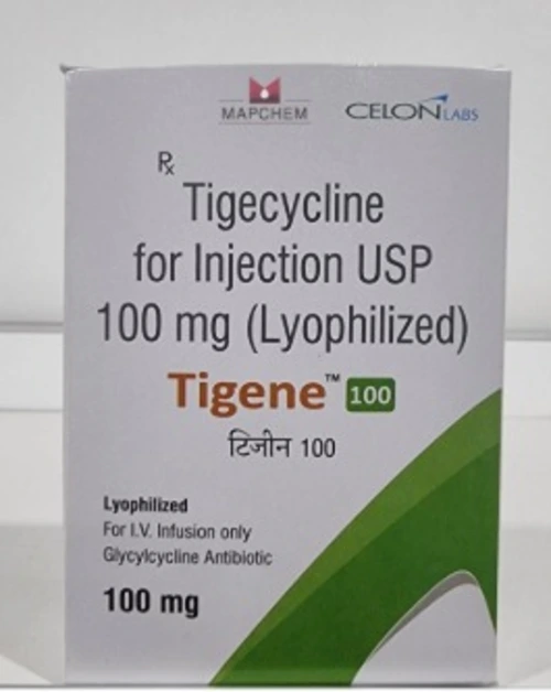 Tigecycline 100 mg Injection bulk supplier for pharma manufacturers