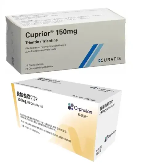 Trientine Tetrahydrochloride Tablets, Capsules manufacturers & suppliers