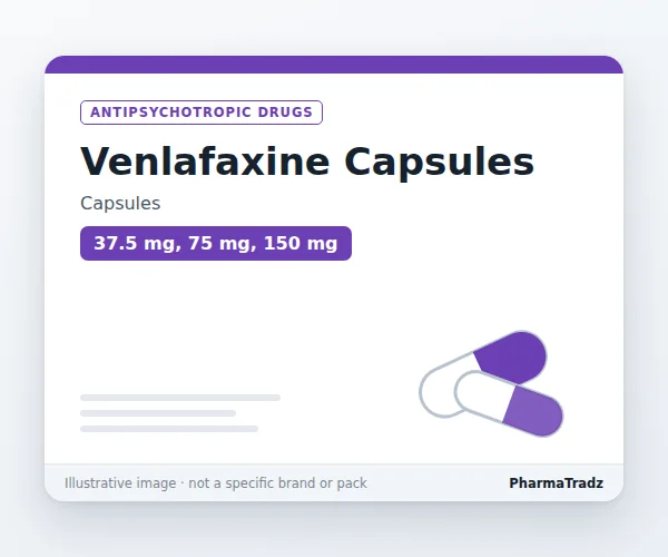 Venlafaxine Capsules Capsules manufacturers & suppliers