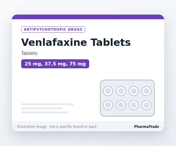 Venlafaxine Tablets Tablets manufacturers & suppliers