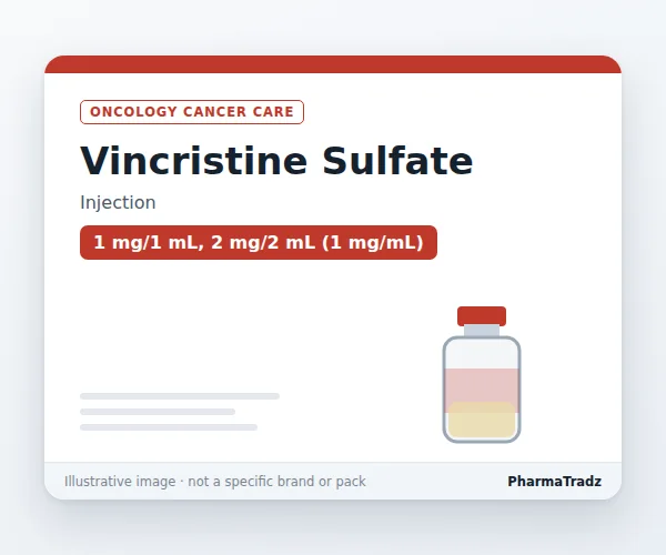 Vincristine Sulfate Injection manufacturers & suppliers
