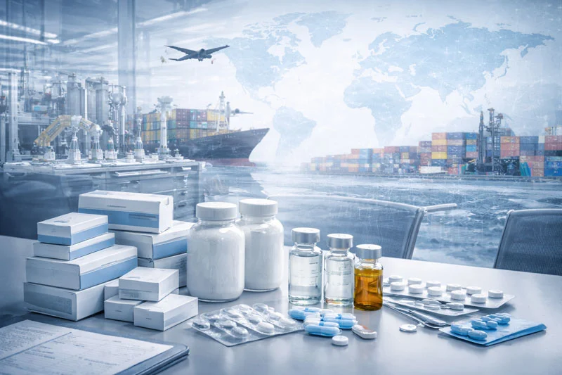 B2B Pharma Market Review 2025 & 2026 Outlook: Sourcing, Manufacturing, Regulation & Trade Trends
