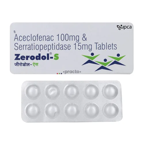 Aceclofenac + Serratiopeptidase Tablet manufacturers & suppliers