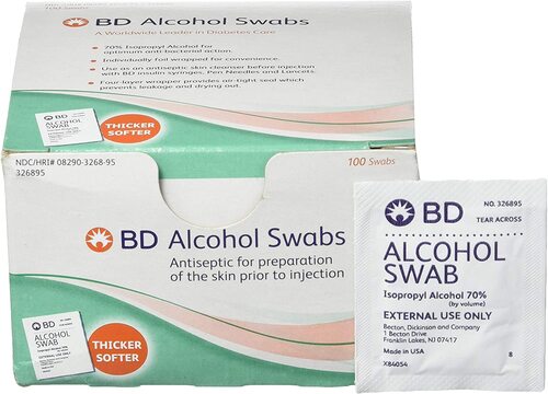 Alcohol swabs manufacturers & suppliers
