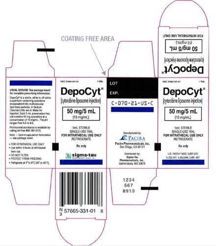 Cytarabine IV/SQ/Intrathecal Injection manufacturers & suppliers