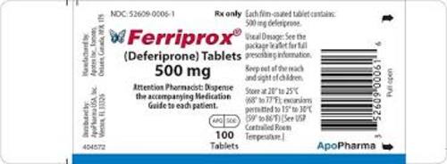 Deferiprone tablets manufacturers & suppliers