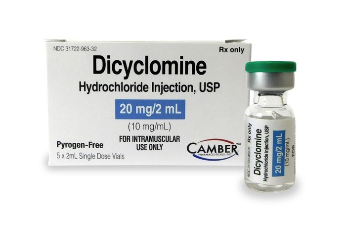 Dicyclomine injection manufacturers & suppliers
