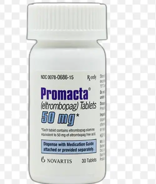 ELTROMBOPAG CHOLIN 50 mg Tablet manufacturers & suppliers