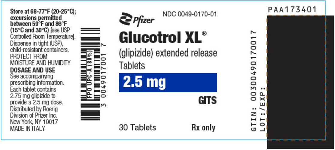 Glipizide 2.5mg Tablets manufacturers & suppliers