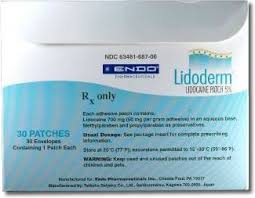 Lidocaine Transdermal Patches manufacturers & suppliers