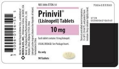 Lisinopril Tablets manufacturers & suppliers