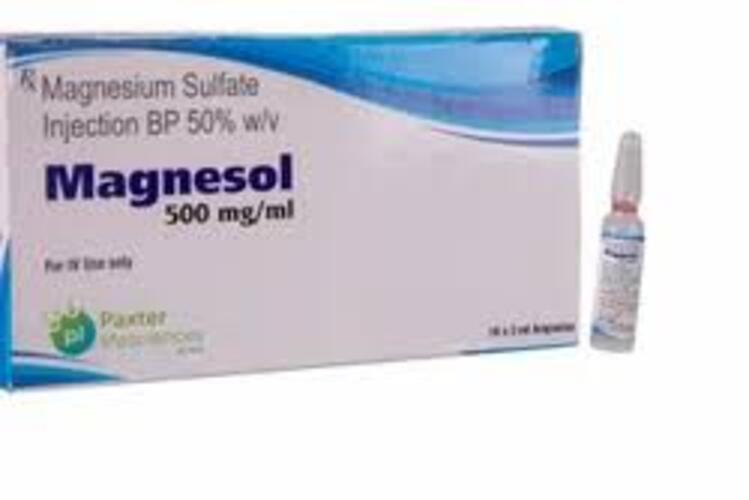 Magnesium Sulfate 500mg Injection manufacturers & suppliers