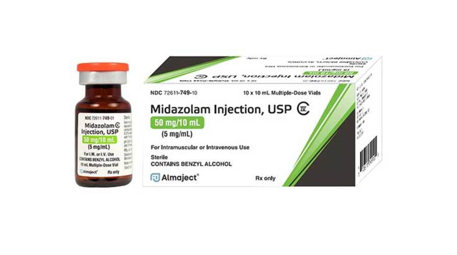 Midazolam 5 mg Injection manufacturers & suppliers