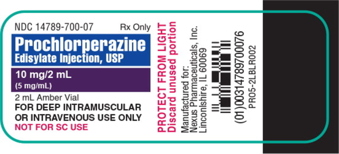 Prochlorperazine Maleate Intramuscular (IM) and intravenous (IV) injection manufacturers & suppliers