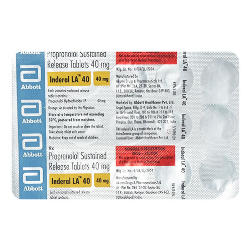 Propranolol Extended-Release Capsules manufacturers & suppliers