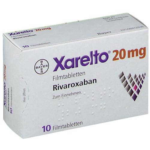 Rivaroxaban tablets manufacturers & suppliers