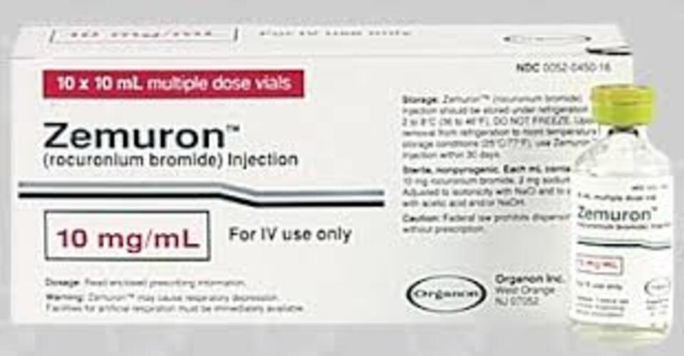 Rocuronium manufacturers & suppliers