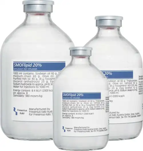 soybean oil, MCT, olive oil and fish oil intravenous lipid emulsion manufacturers & suppliers