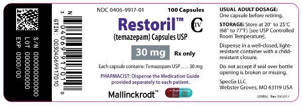 Temazepam Oral Capsules manufacturers & suppliers