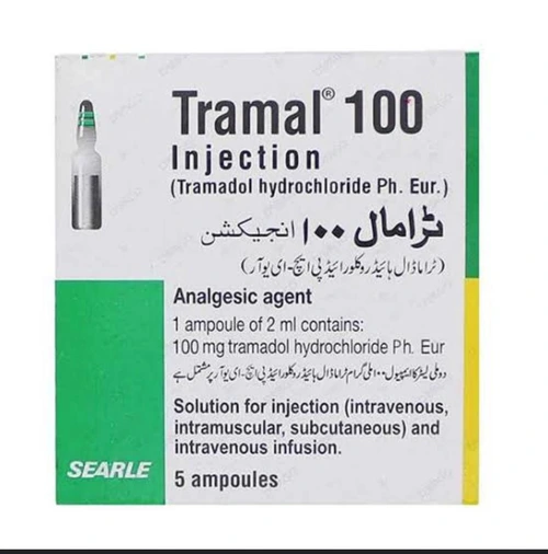 Tramadol API in Injection form, 50mg/ml specification