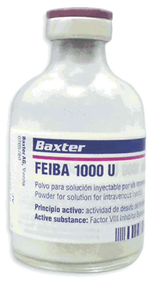 Anti-Inhibitor Coagulant Complex (AICC) Lyophilized Powder