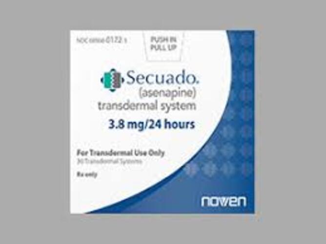 Asenapine Transdermal Patch
