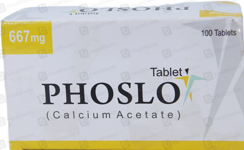 Calcium Acetate Tablets(Ref.Brand: PhosLo®, Calphron®, and Eliphos®(US &EU) Generics