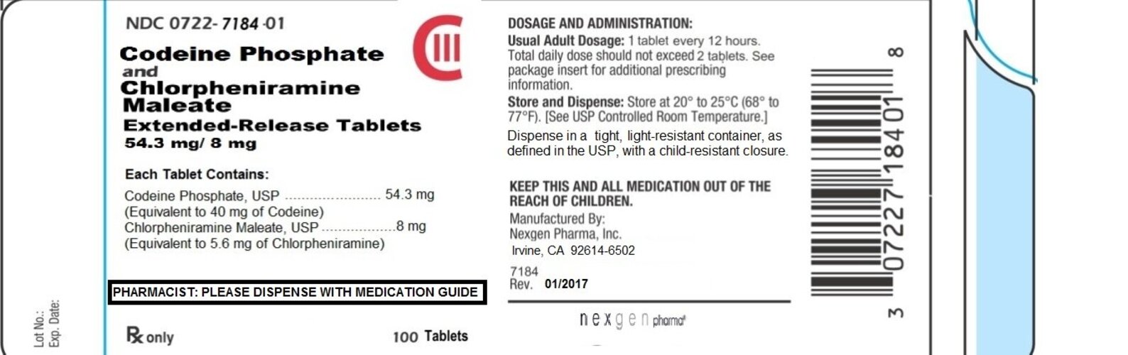 Chlorpheniramine Maleate + Codeine