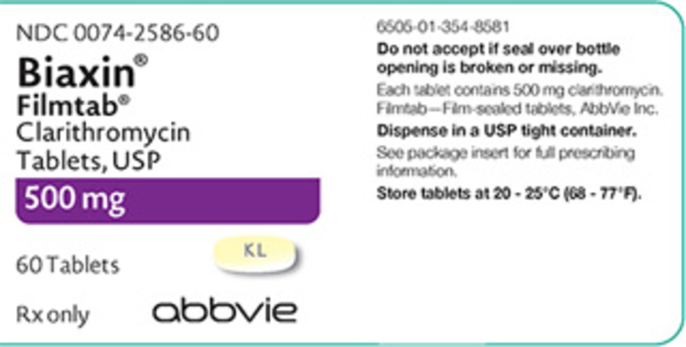Clarithromycin tablets