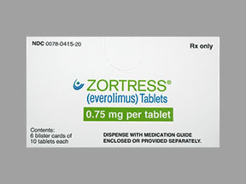 Everolimus tablets