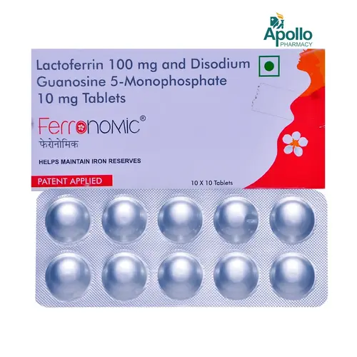 Lactoferrin And Disodium Guanosine 5-monophosphate(Ref: brand:Ferronomic(US) Generics