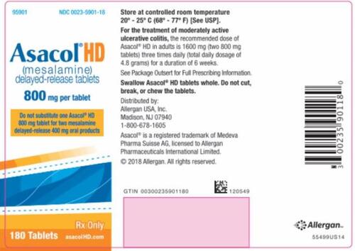 Mesalamine (5-ASA) tablets
