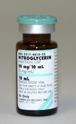 Nitroglycerin (IV)