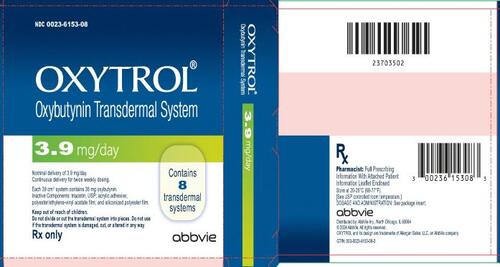 Oxybutynin tstransdermal patch