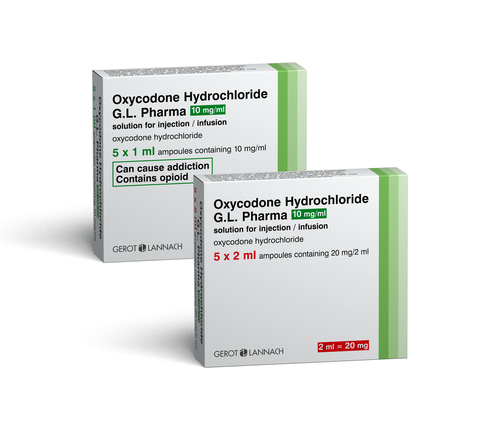 Oxycodone injectable