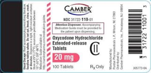 Oxycodone tablets(ER)