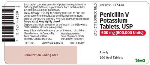Penicillin V tablets