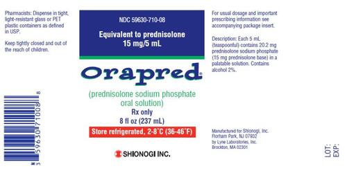 Prednisolone syrup
