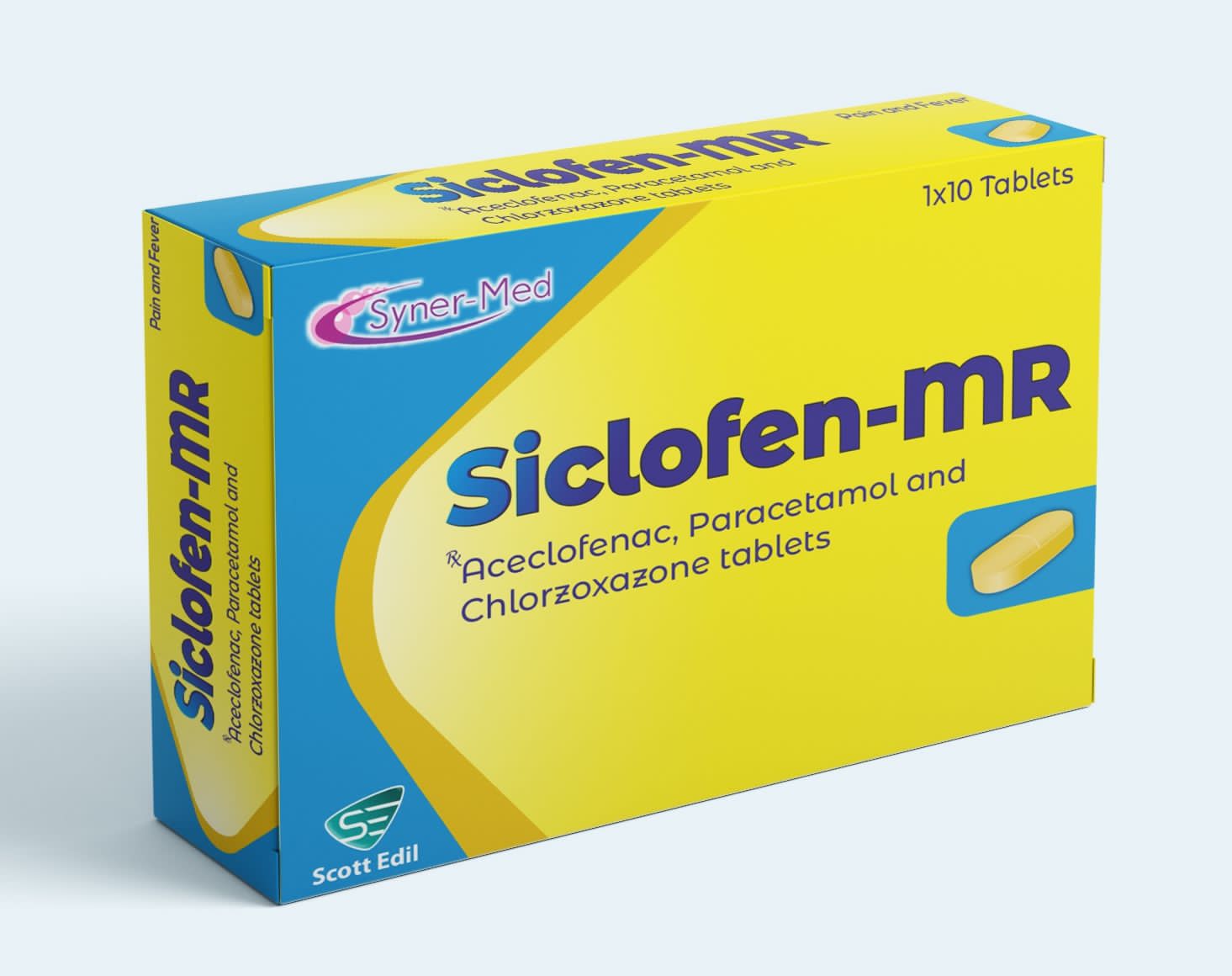 Aceclofenac + Chlorzoxazone + Paracetamol  Tablet