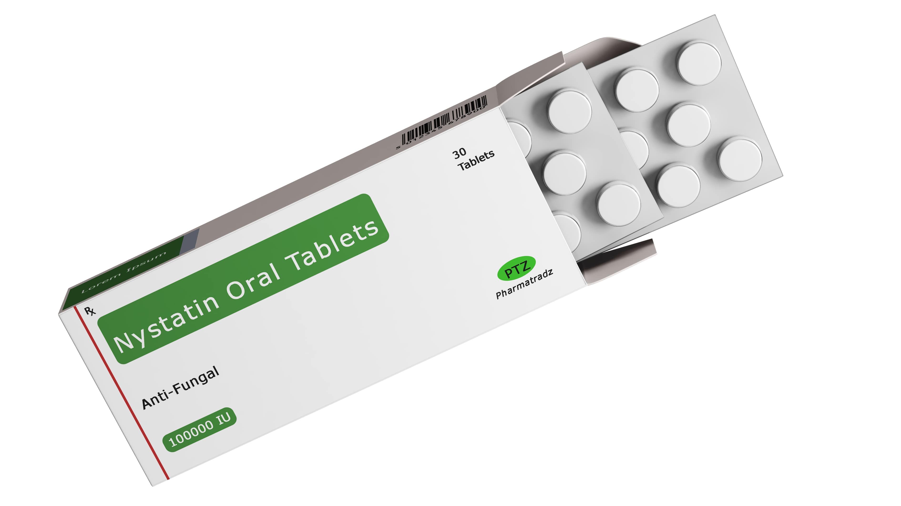 Nystatin Oral Tablets 500,000 IU