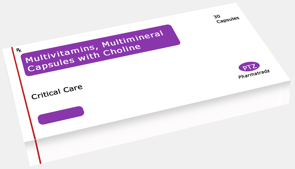 Multivitamins, Multimineral Capsules with Choline