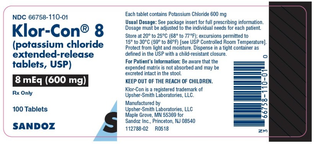 Prolonged-release Potassium Chloride(Ref. Brand: Klor-Con®  K-Dur®  K-Tab®  Micro-K®(US),KCl Retard®  Kaleorid®  Kalium-Retard®  Slow-K®(EU) Generics