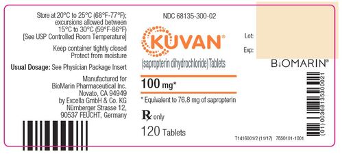 Sapropterin Dihydrochloride tablet
