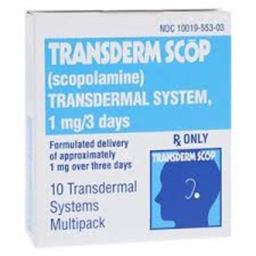 Scopolamine (Hyoscine) Patches